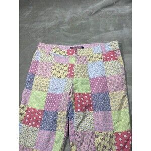 Vineyard Vines Bermuda Shorts Women Size 4 Small Cotton Patchwork